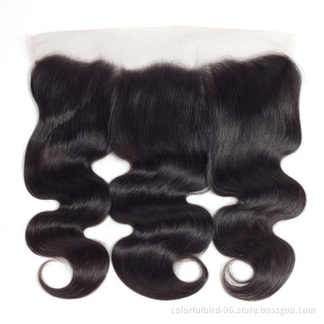 Free Sample 13*4 frontal unprocessed body wave Human Hair Bundles Vendors body human hair for black women Virgin Hair
